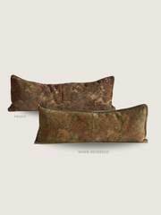 Sylvie Reversible Tapestry Long Lumbar Pillow Cover