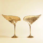 Lunares Gold Wing Sculpture
