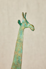 Tuareg Brass Giraffes Figurines