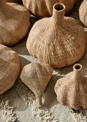 Long-Necked Ilala Garlic Gourd Basket - Atlas & Kiln