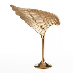 Lunares Gold Wing Sculpture