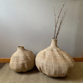 Garlic Tonga Sculptural Basket