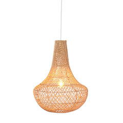 Ibiza Handwoven Rattan Pendant Ceiling Light - Atlas & Kiln