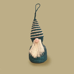 Handwoven Rwandan Gnome Ornament