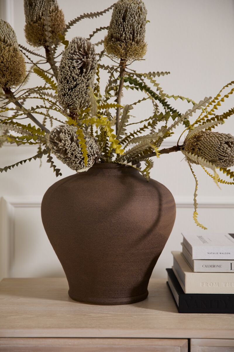 Repose Vase - Brown - Atlas & Kiln