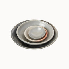 Dove Gray Soapstone Bowl