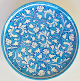 Jaipur Blue Pottery Ceramic Plate Art