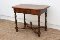 19th Century French Walnut Writing Table - Atlas & Kiln