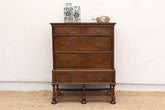 18th Century English Highboy Dresser - Atlas & Kiln
