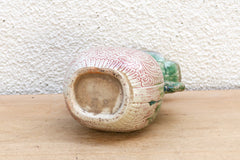 Antique Chinese Dragon Handle Ceremonial Vase