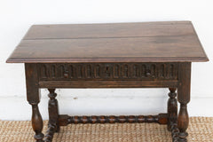 17th Century English Carved Tavern Table - Atlas & Kiln