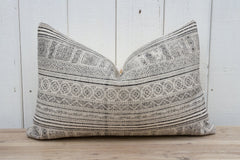 Badal Indian Dhurrie Block Print Pillow Cover