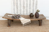 Single Log Antique Senufo Coffee Table