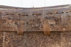 Rare Antique Hide Trunk From Bhutan
