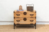 Antique Japanese Meiji Era Tansu Chest on Stand - Atlas & Kiln