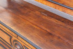 Mid 1800's Italian Walnut Heirloom Storage Bench