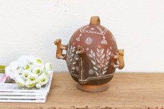 Vintage Terracotta Peruvian Clay Pitcher - Atlas & Kiln