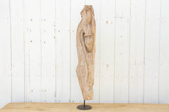 Tall Antique Indian Carved Corbel