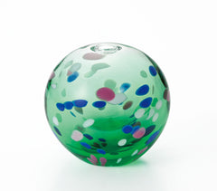 Iro Temari Handcrafted Japanese Glass Bud Vase