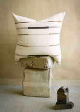 Mason Hand-Loomed Cotton Pillow - Atlas & Kiln