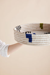 Mosaic Woven Nesting Tray - Atlas & Kiln