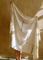 Nadi Hand-Loomed Cotton Throw - Atlas & Kiln