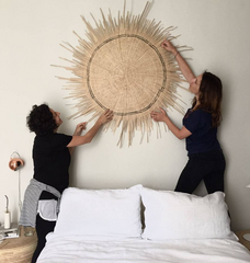 M'Mawa Woven Wall Basket Art