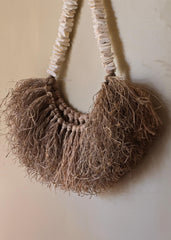 Sedna Bone & Raffia Wall Hanging