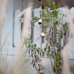 Hand Tuned Rustic Bell Garland by Matr Boomie