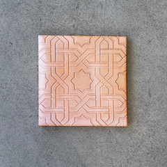Mourisco Portuguese Terracotta Tile Trivet - Atlas & Kiln