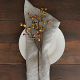 Kerala Stone Washed Linen Dinner Napkins