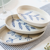 Süheyla Hand-Painted Porcelain Nesting Plates
