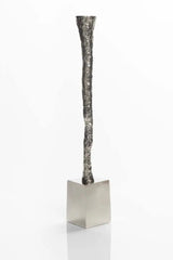 Nest Candle Holder in Nickel Silver