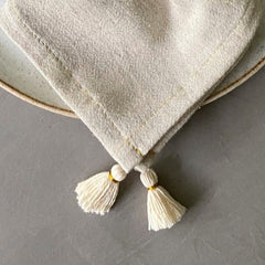 Handwoven Colombian Tassel Napkins – Set of 4 - Atlas & Kiln