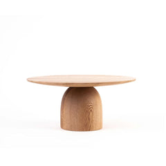 Hand-Carved Mexican Rosa Morada Cake Stand