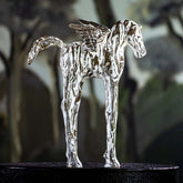 Pegasus Winged Horse Sculpture by Lunares