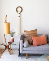 Black and Yellow Amarradero Cotton Wall Hanging - Atlas & Kiln