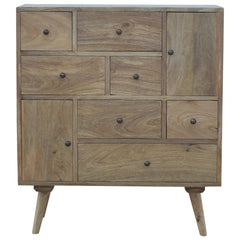 Nordic Solid Wood Multi Cabinet - Atlas & Kiln