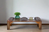 Exceptional Antique Indian Temple Door Coffee Table