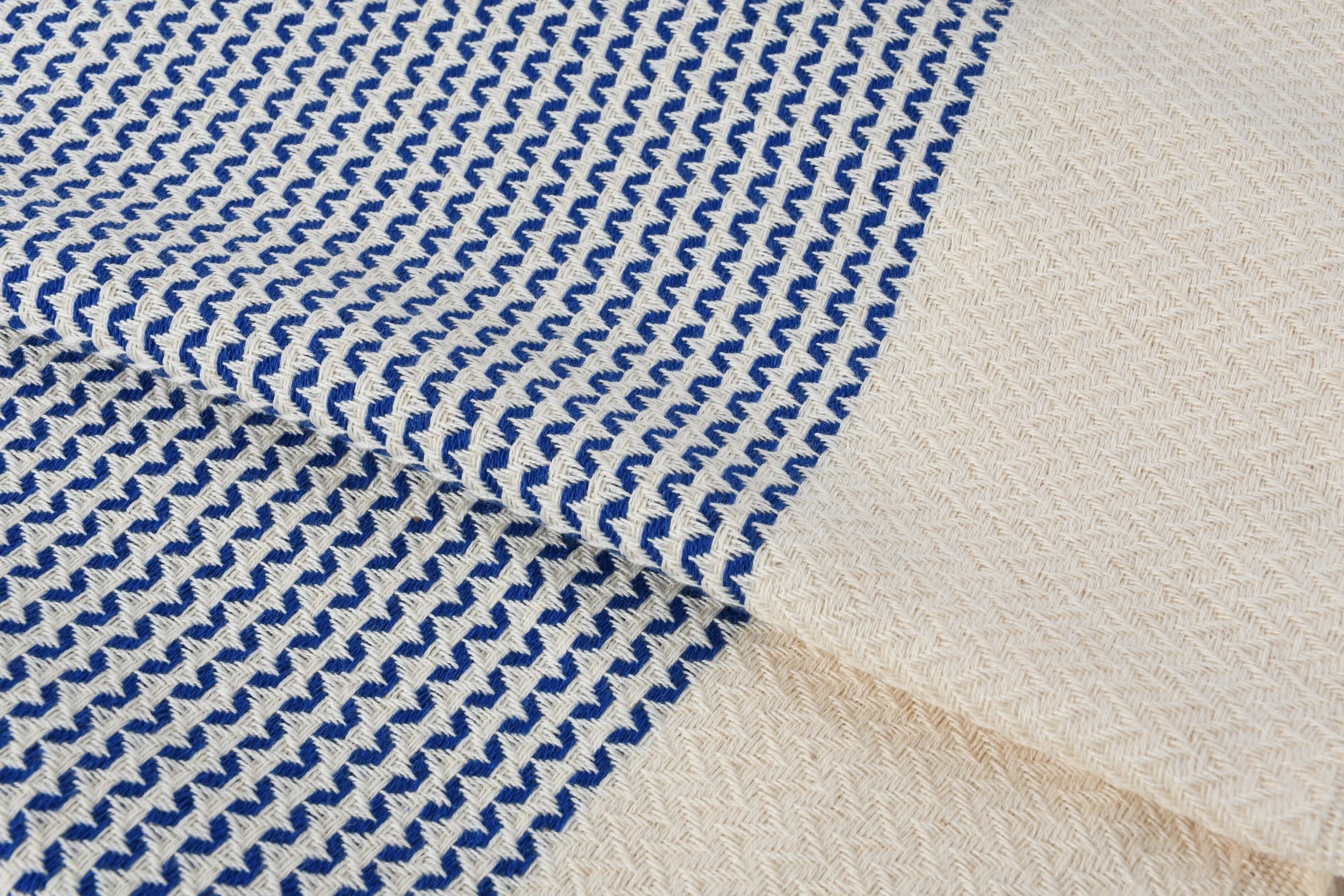 Mare Blue Handwoven Turkish Peşkir Towel - Atlas & Kiln