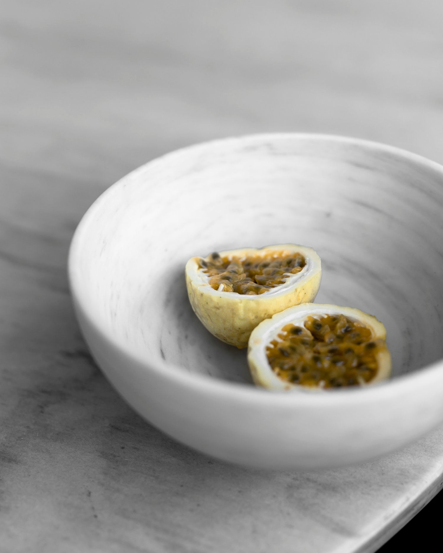 Hand Carved Bowls in White Marble - Multiple Sizes - Atlas & Kiln