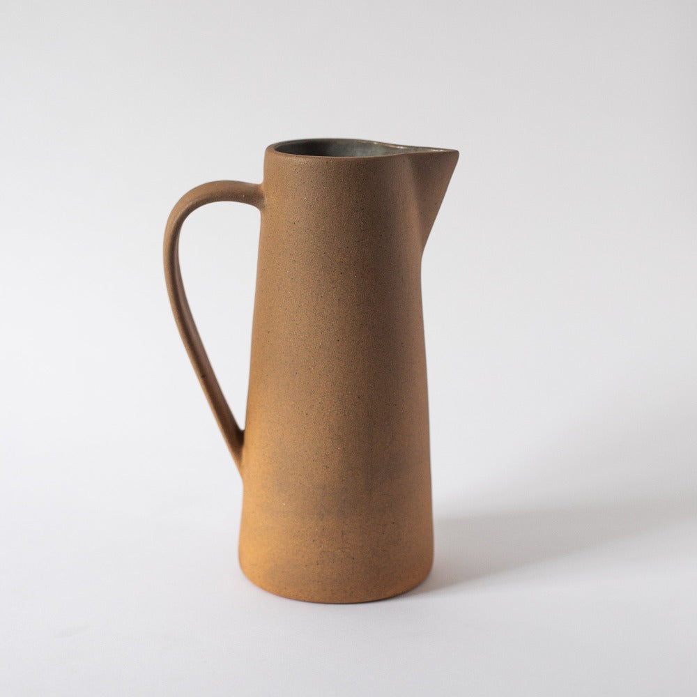 Tall Mexican Clay Pitcher - Atlas & Kiln