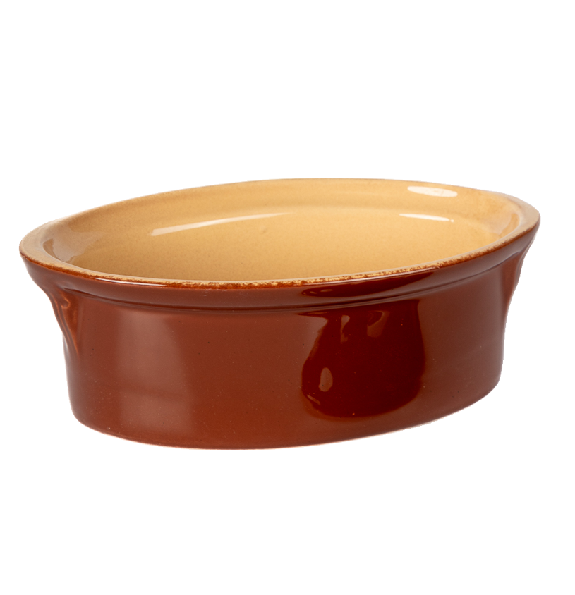 Vintage Oval Lidded Baking Dish - Atlas & Kiln