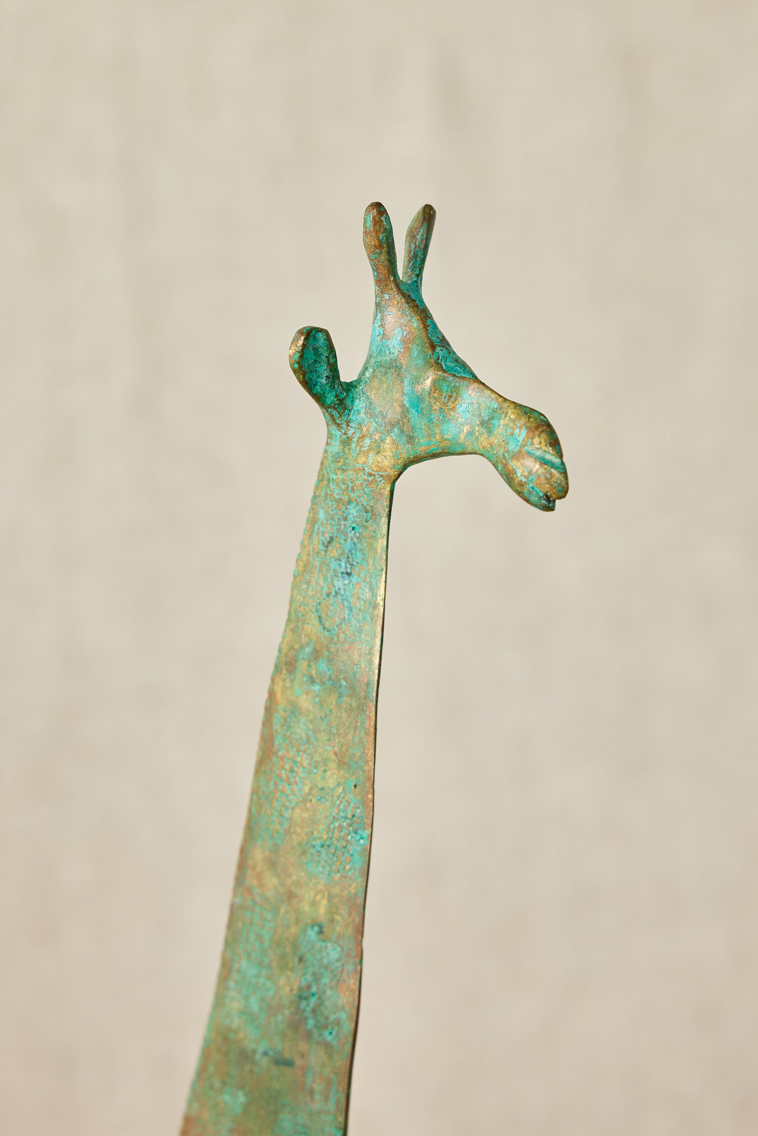 Tuareg Brass Giraffes Figurines - Atlas & Kiln