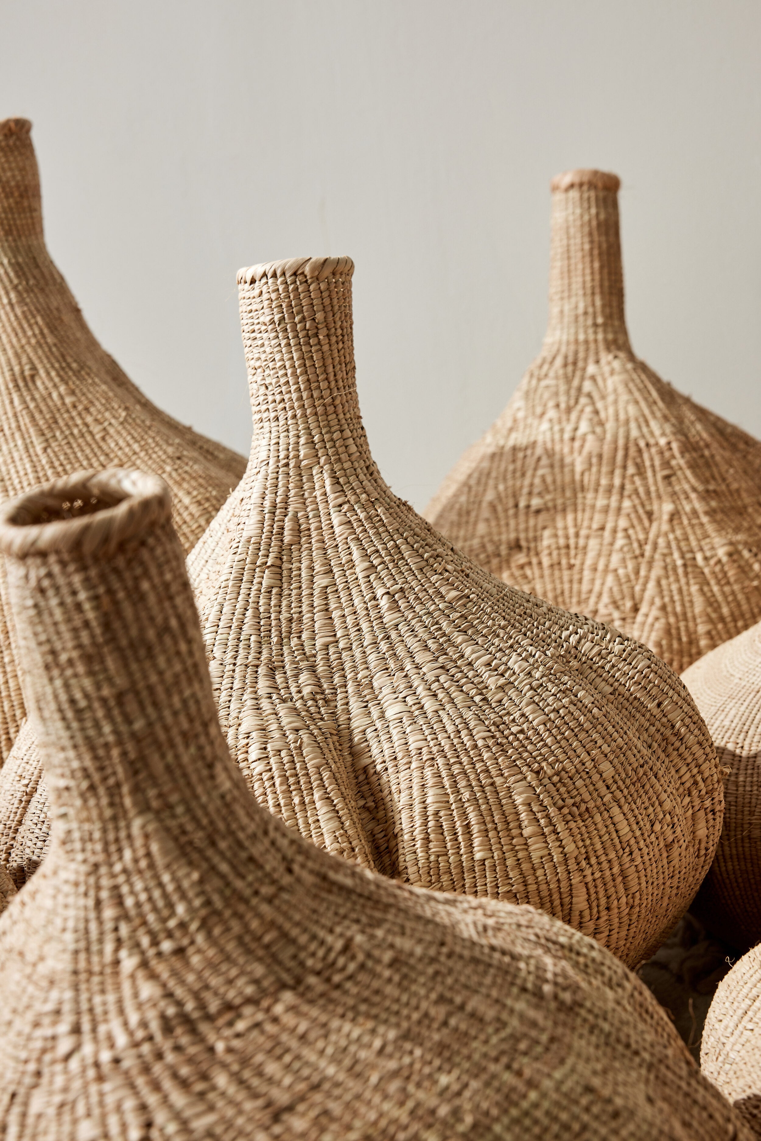 Long-Necked Ilala Garlic Gourd Basket - Atlas & Kiln