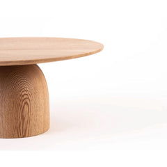 Hand-Carved Mexican Rosa Morada Cake Stand