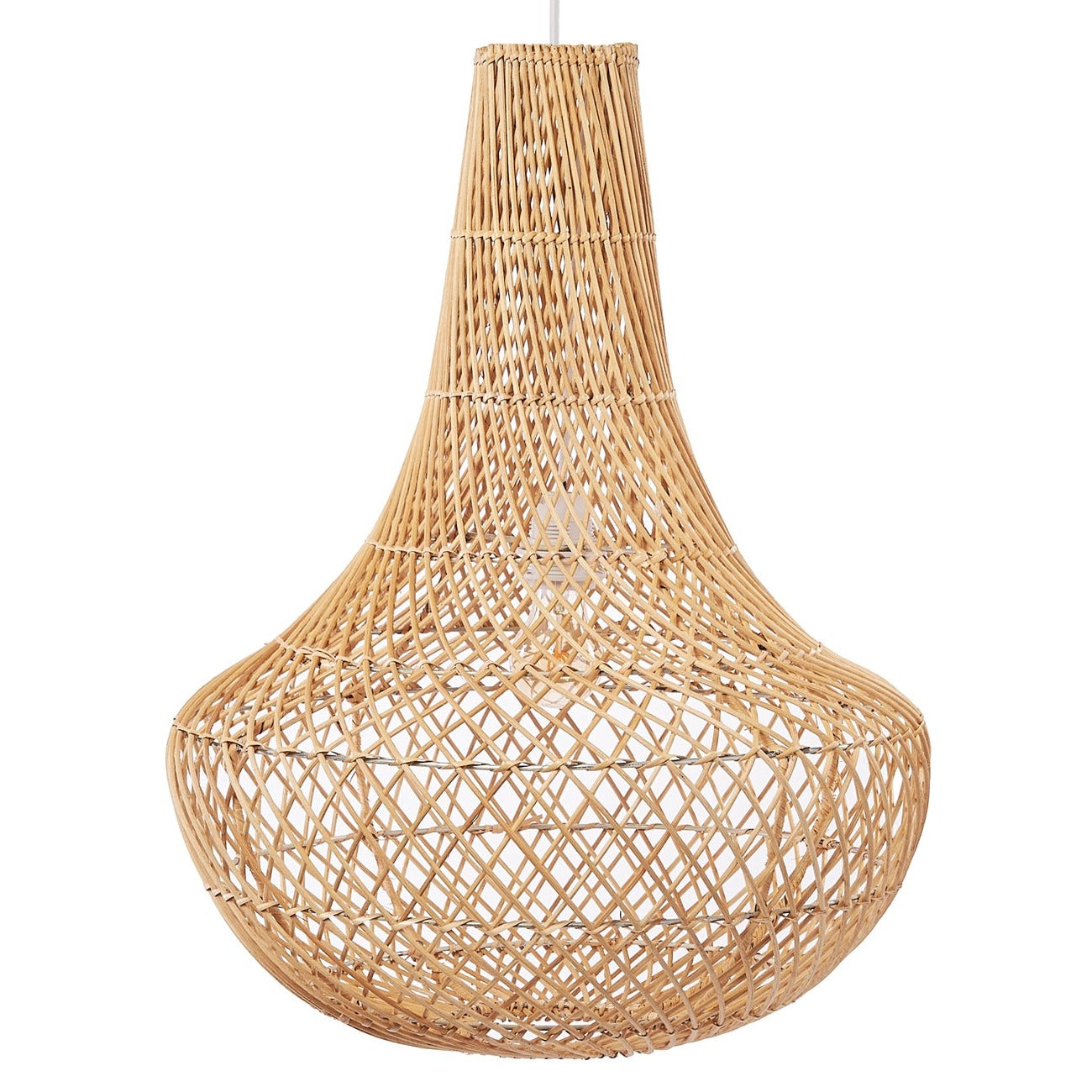 Ibiza Handwoven Rattan Pendant Ceiling Light - Atlas & Kiln