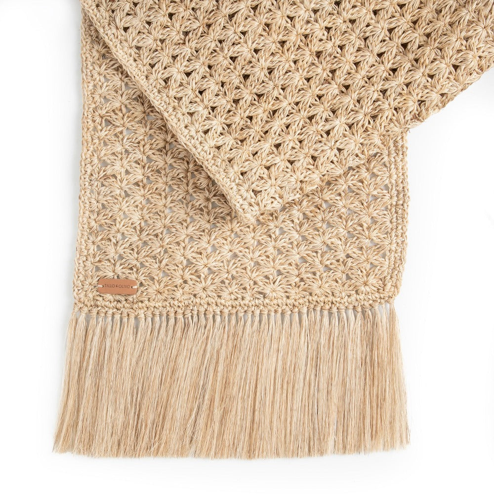 Handwoven Colombian Fique Knots Table Runner - Atlas & Kiln