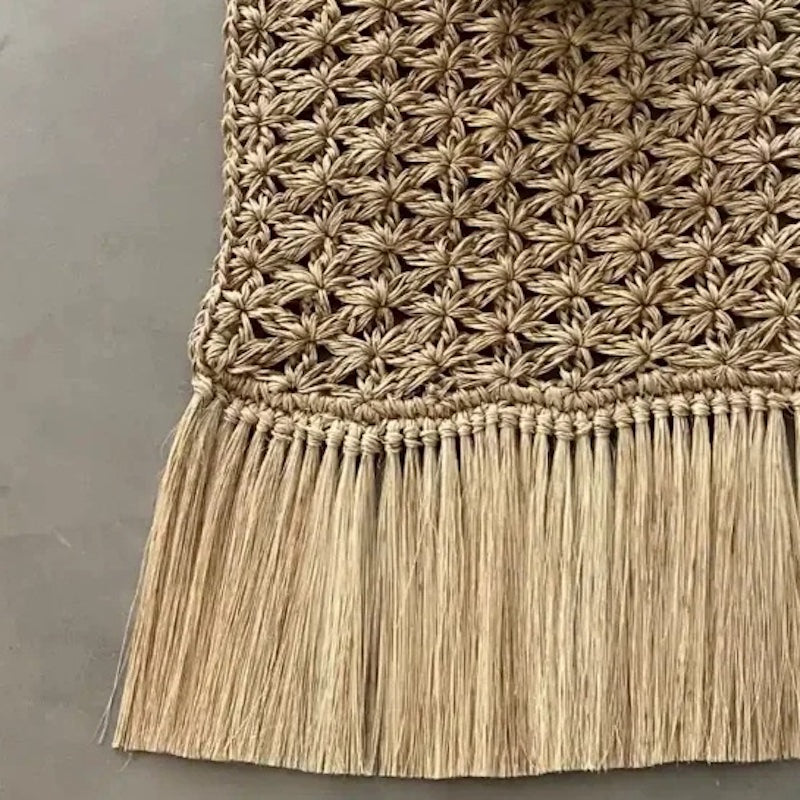 Handwoven Colombian Fique Knots Table Runner - Atlas & Kiln