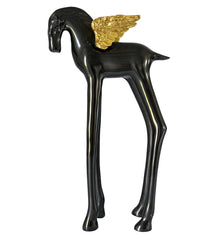 Dark Horse Winged Sculpture by Nima Oberoi Lunares